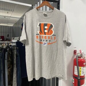 Vintage Miller Lite Cincinnati Bengals T Shirt Mens 2XL Football Beer
